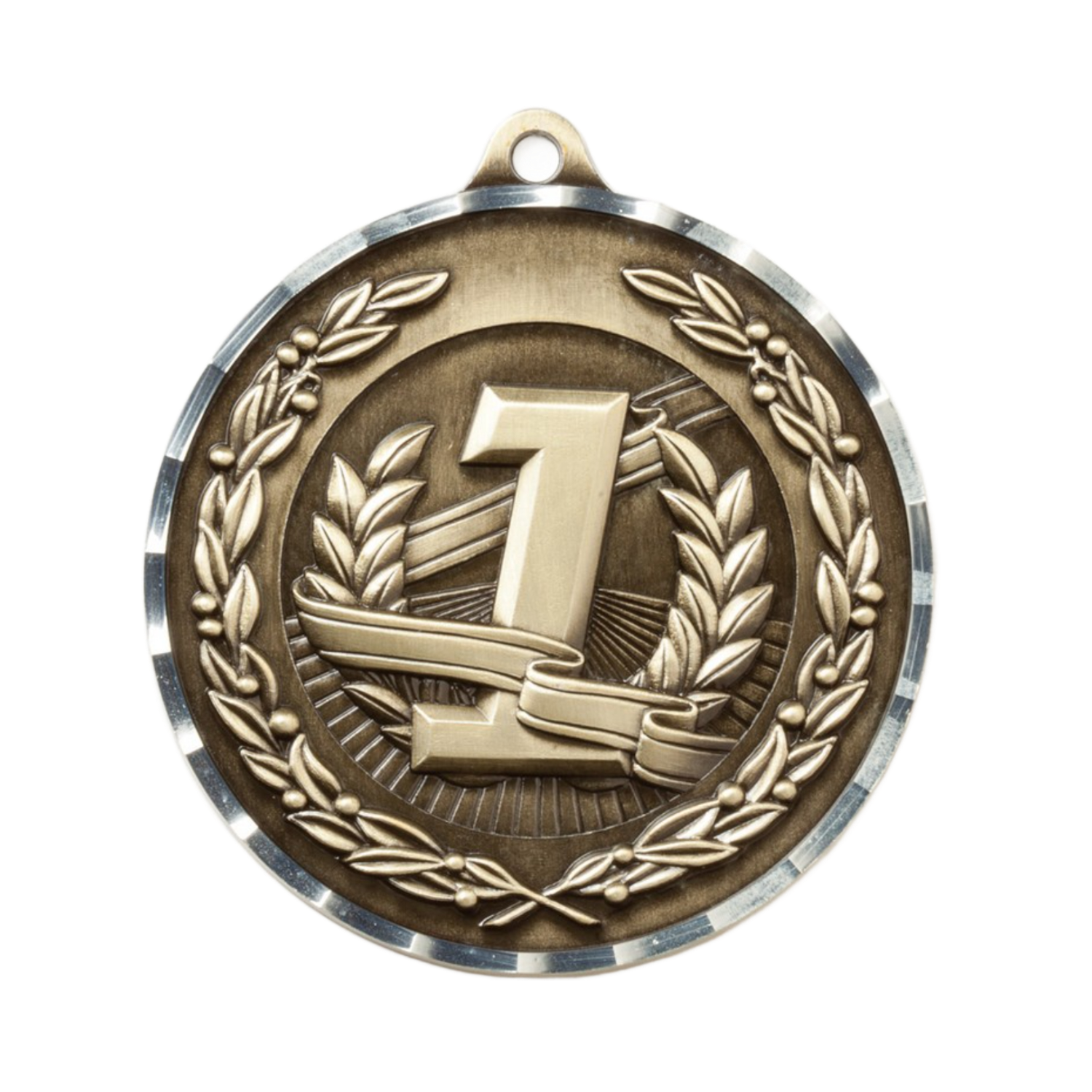 Diamond Cut 1st Place Medal 2" / Gold