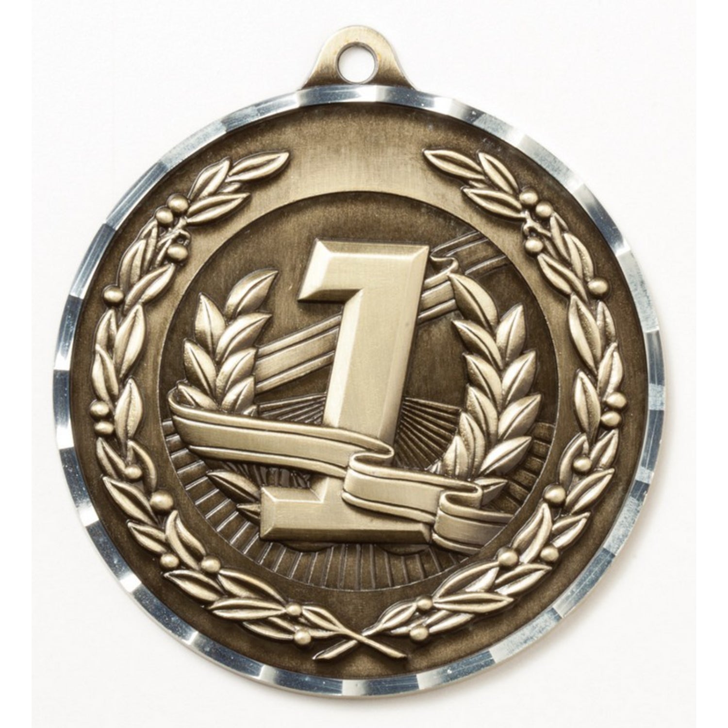 Diamond Cut 1st Place Medal 2.75" / Gold