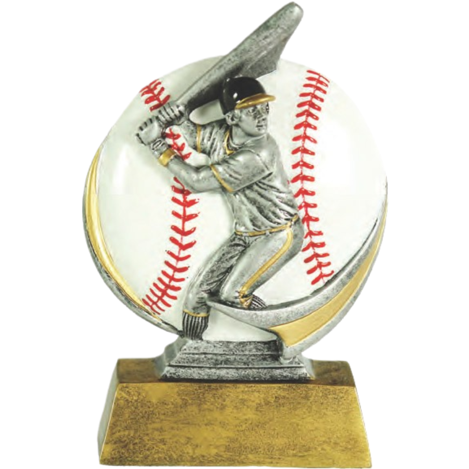 Color 3D Male Baseball Award 5"