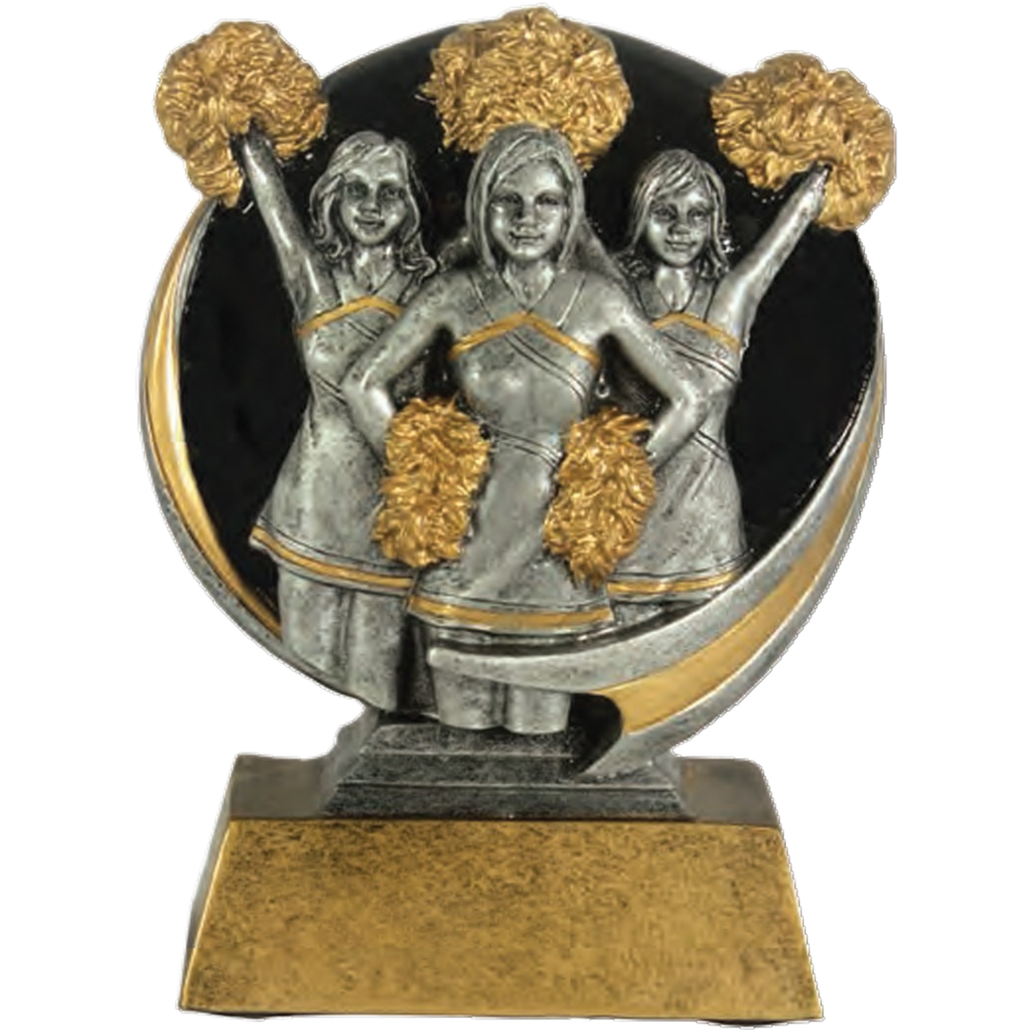 Color 3D Cheerleader Award 5"