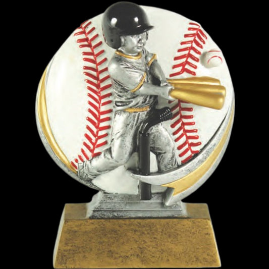 Color 3D Male T-Ball Award 5"
