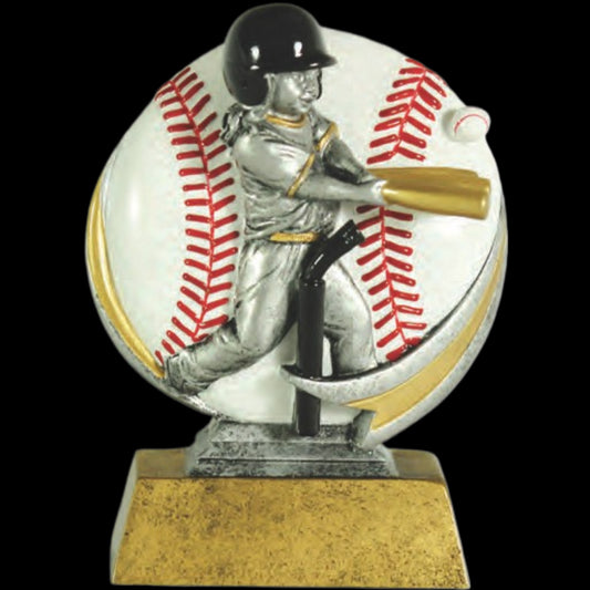 Color 3D Female T-Ball Award 5"