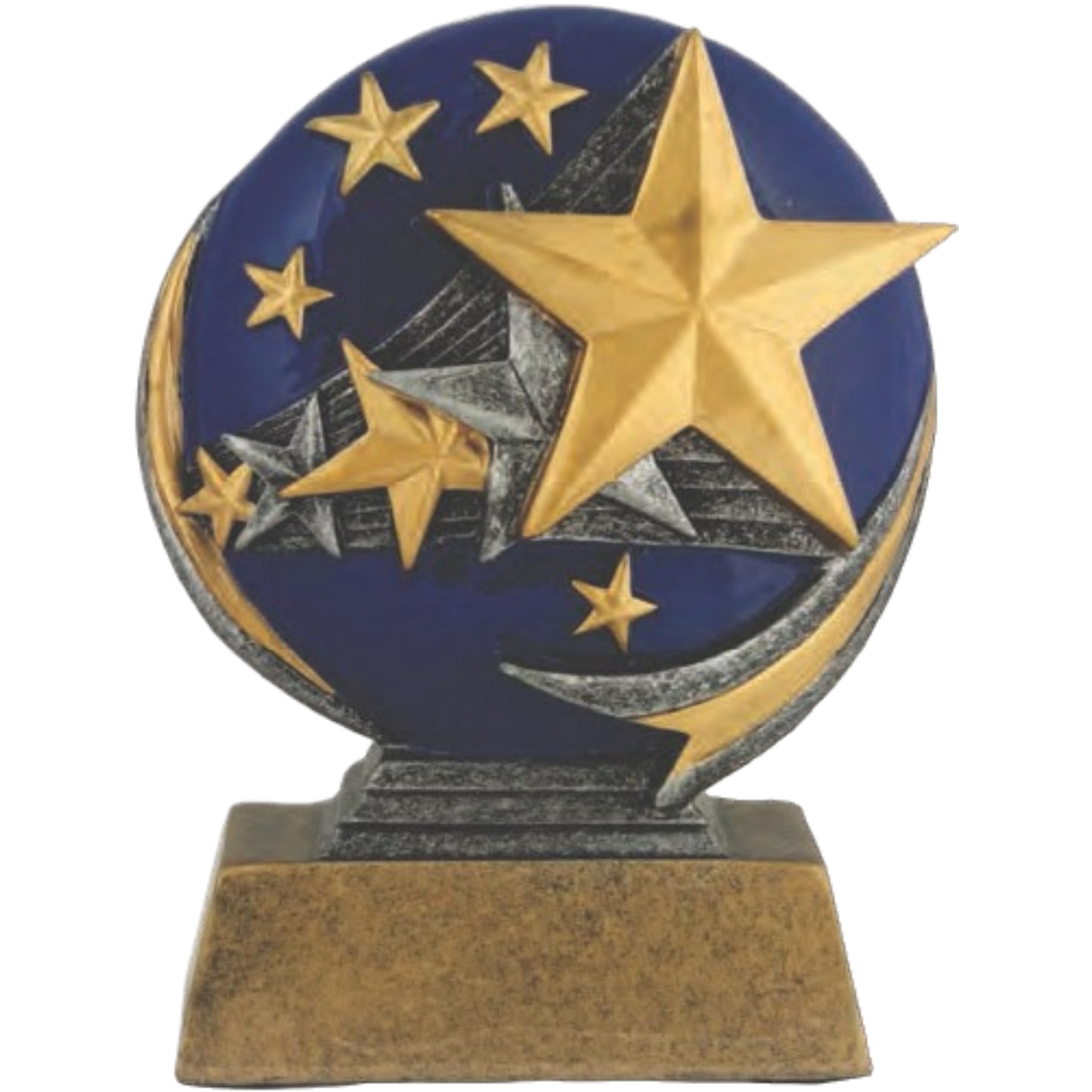 Color 3D Stars Award 5"