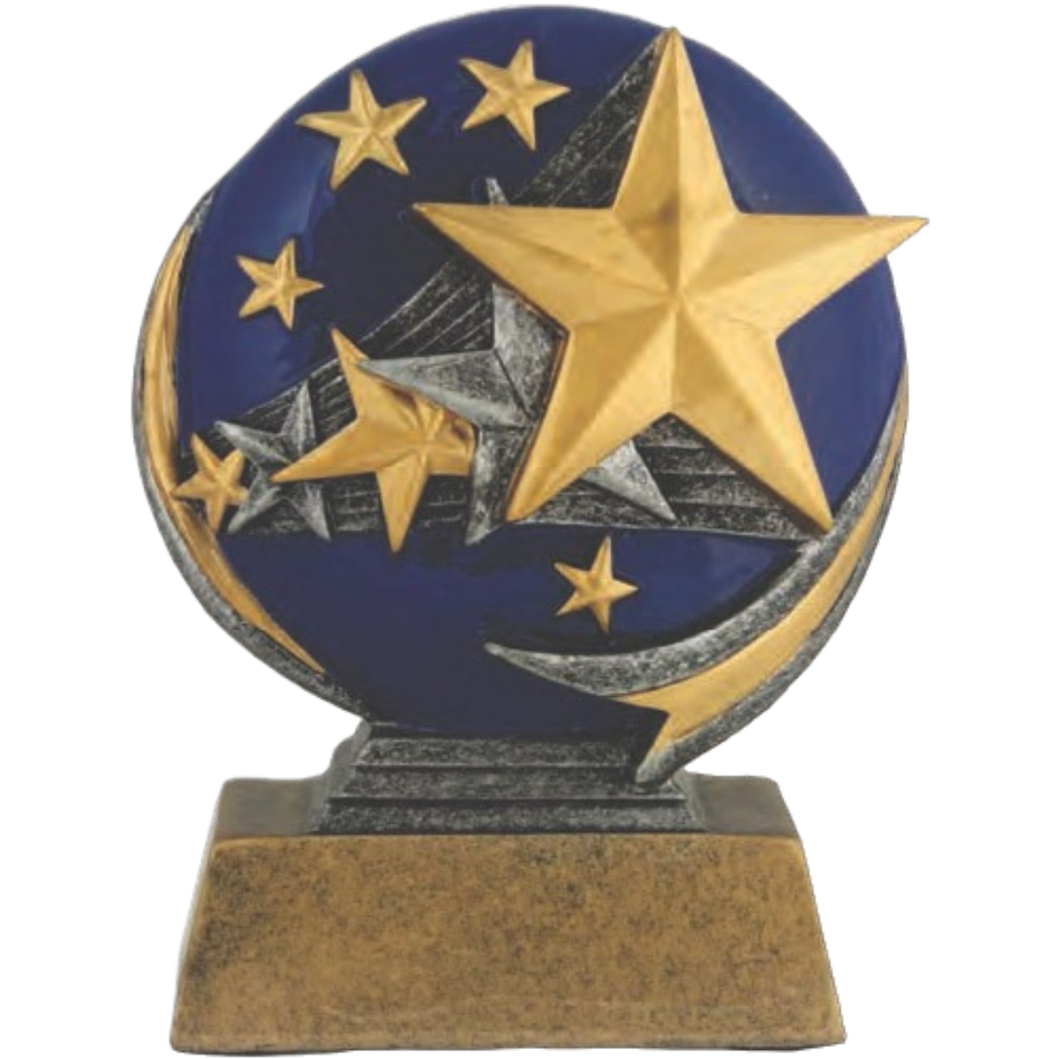 Color 3D Stars Award 5"