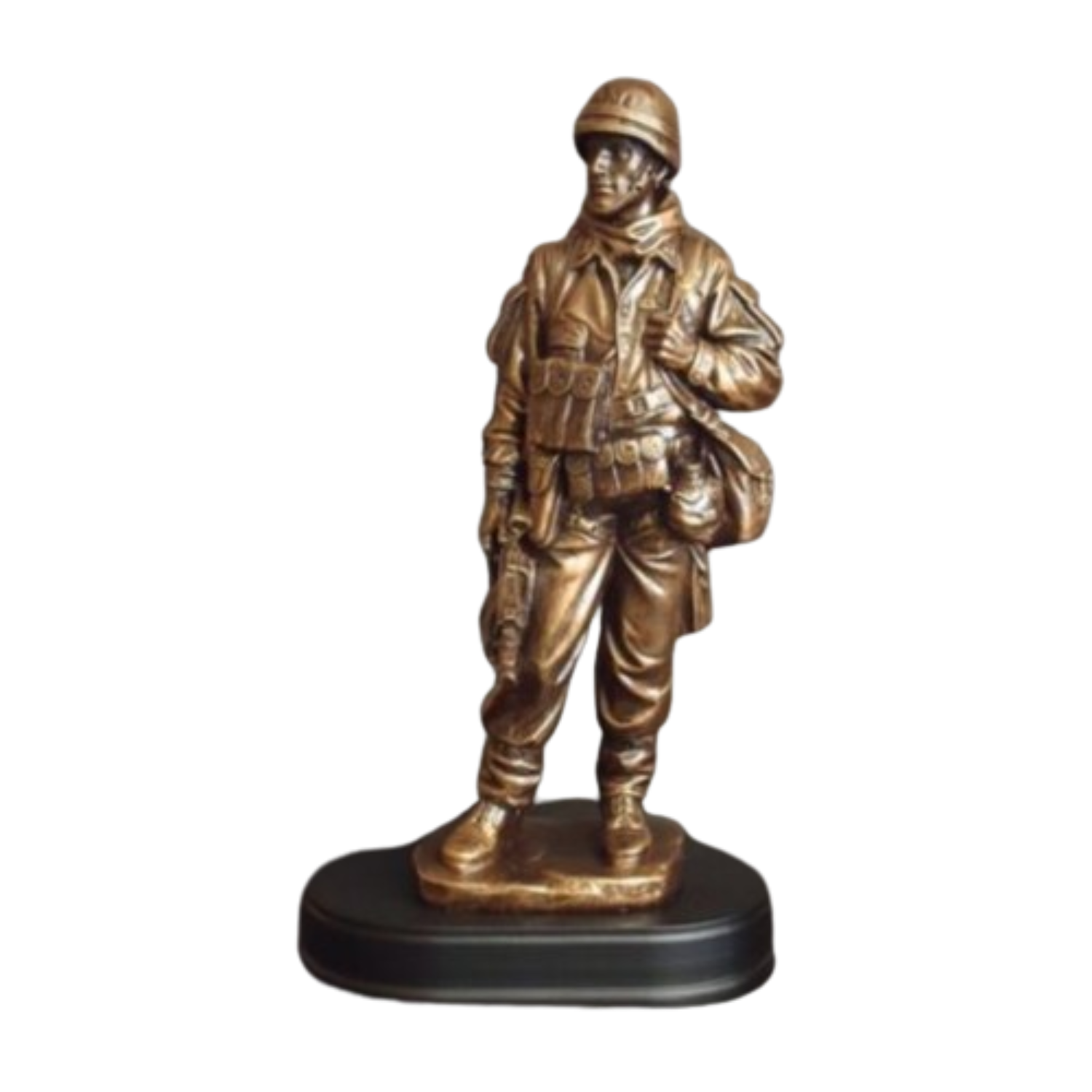 Soldier With Rifle Down 14"