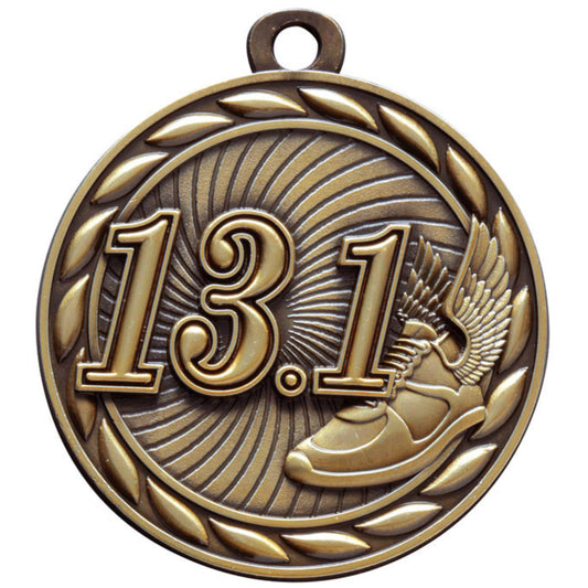 Scholastic Marathon 13.1 Medal 2" / Gold