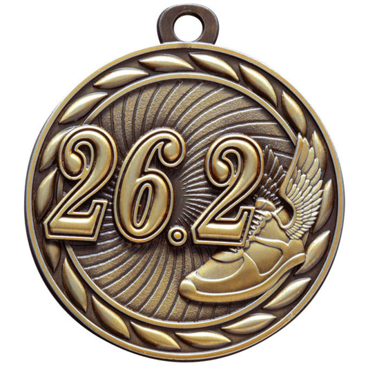 Scholastic Marathon 26.2 Medal 2" / Gold