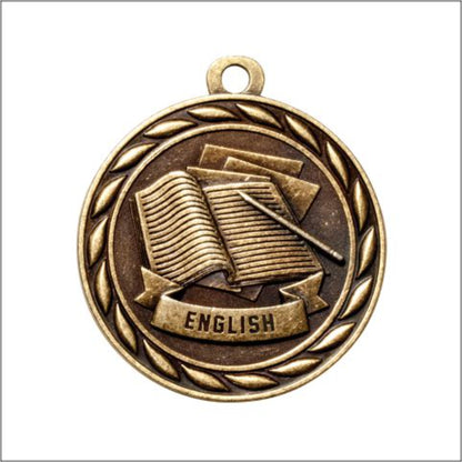 Scholastic English Medal 2" / Gold