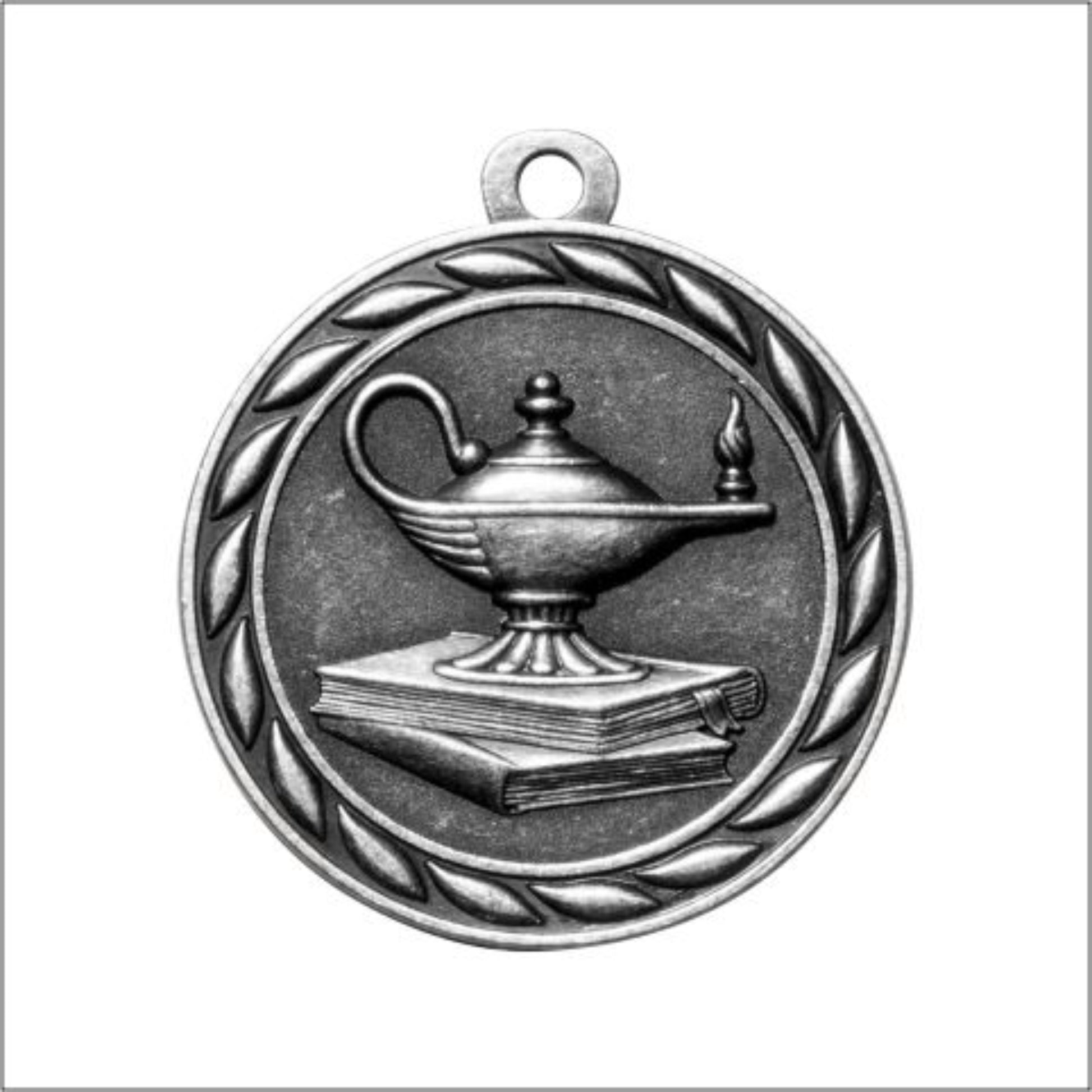 Scholastic Academic Medal 2" / Silver