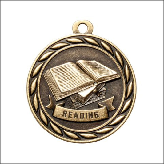 Scholastic Reading Medal 2" / Gold