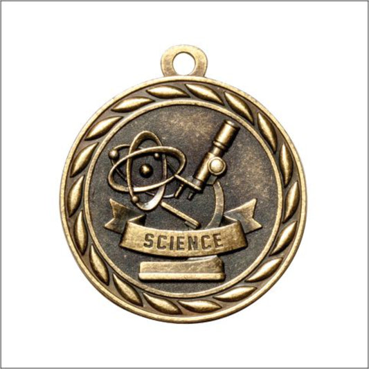 Scholastic Science Medal 2" / Gold