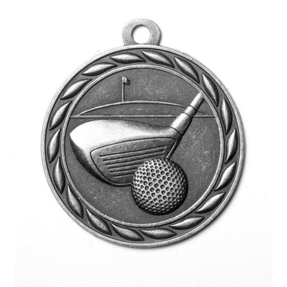 Scholastic Golf Medal 2" / Silver