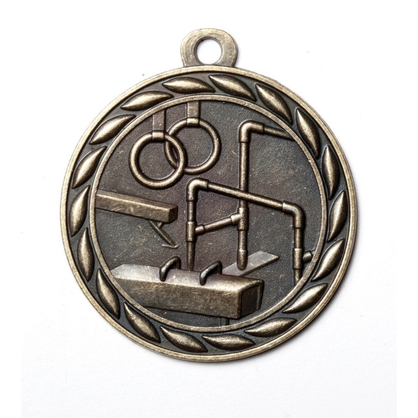 Scholastic Gymnastics Medal 2" / Gold