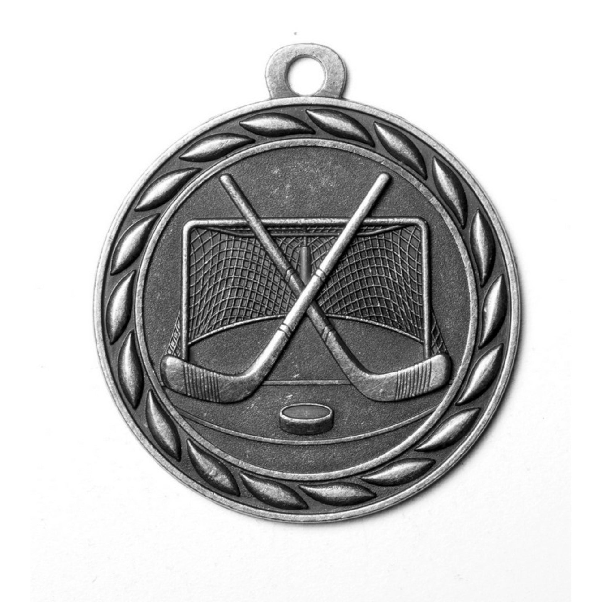 Scholastic Hockey Medal 2" / Silver