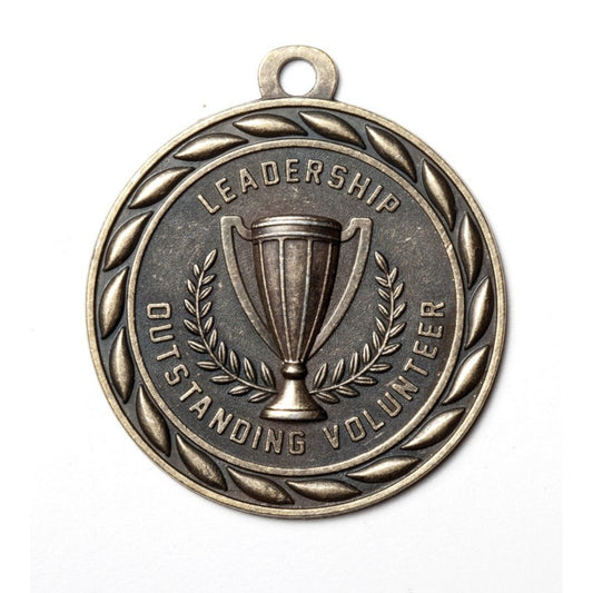 Scholastic Leadership Medal 2" / Gold