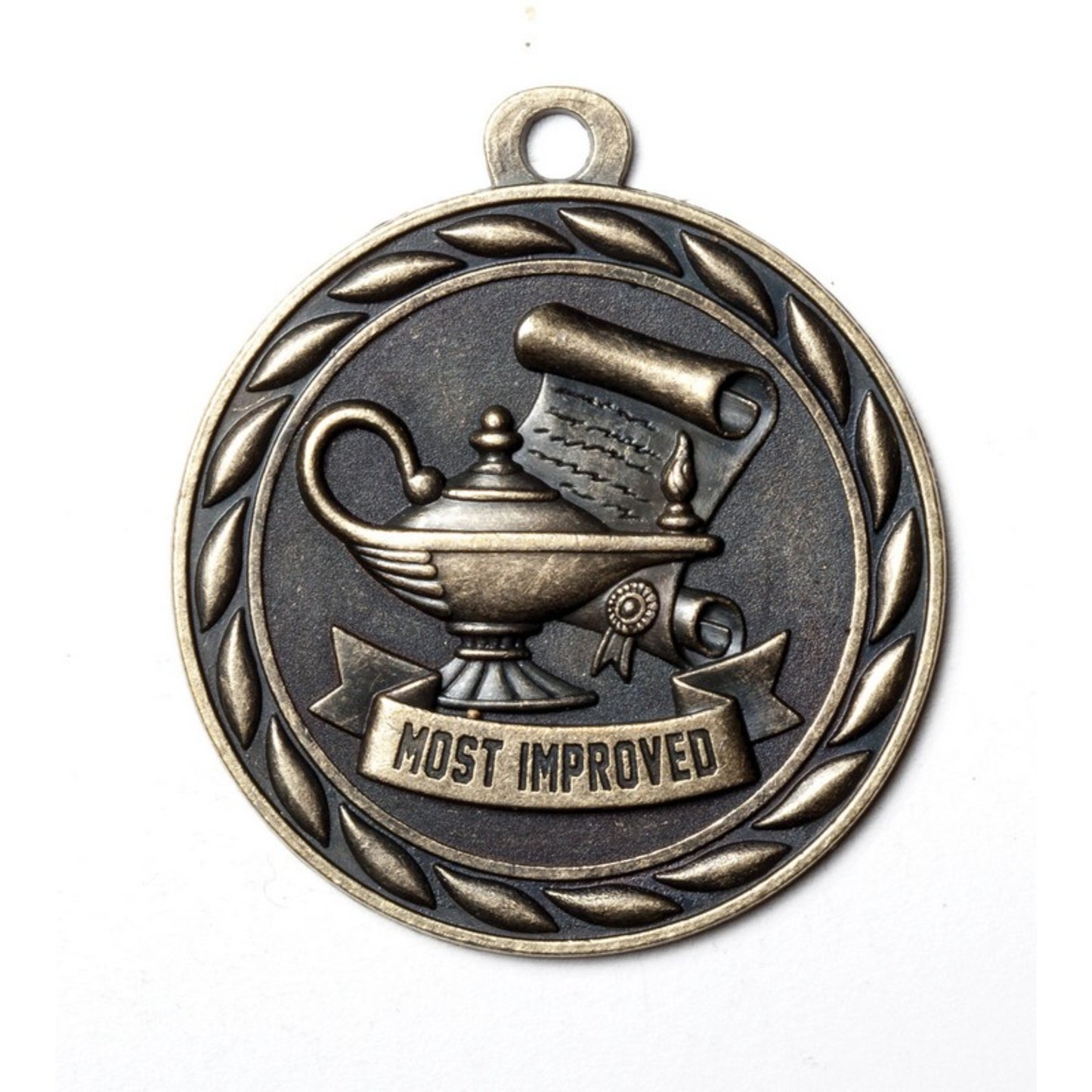 Scholastic Academic Most Improved Medal 2" / Gold