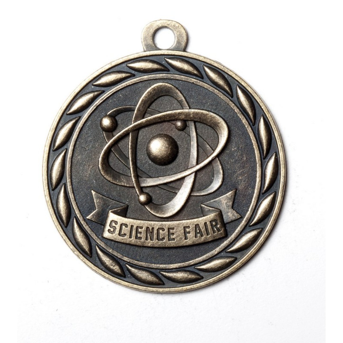 Scholastic Science Fair Medal 2" / Gold