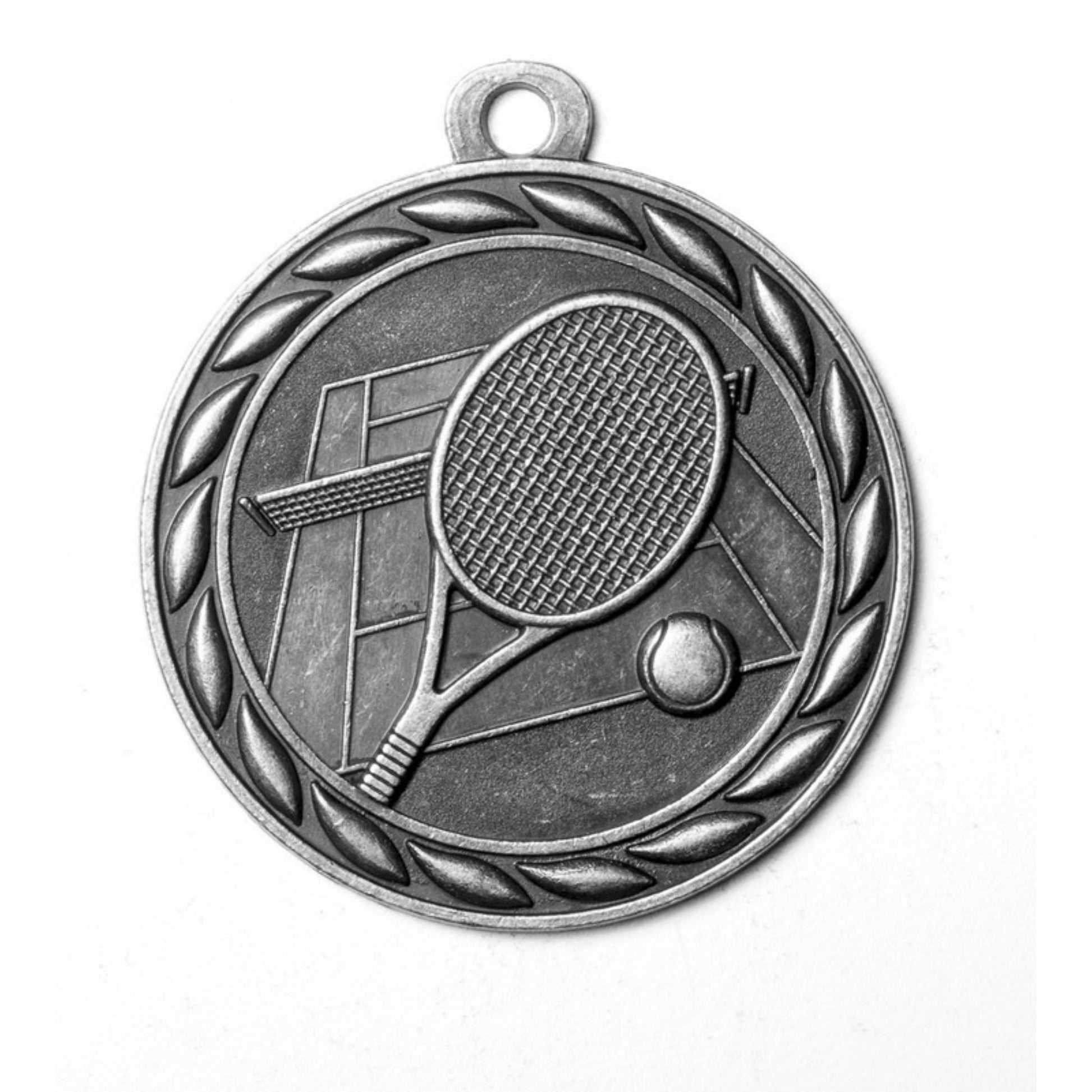 Scholastic Tennis Medal 2" / Silver