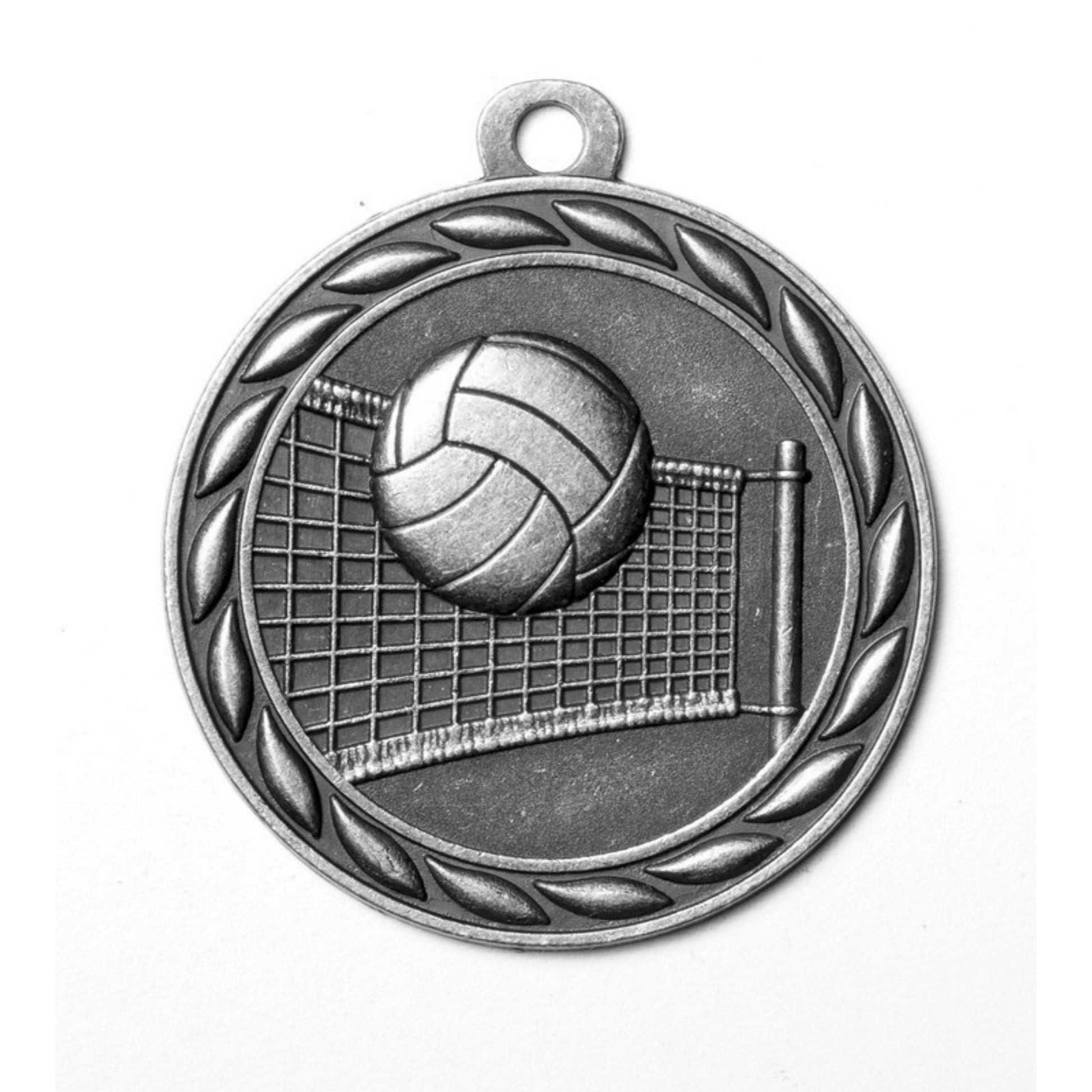 Scholastic Volleyball Medal 2" / Silver