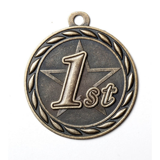 Scholastic 1st Place Medal 2" / Gold