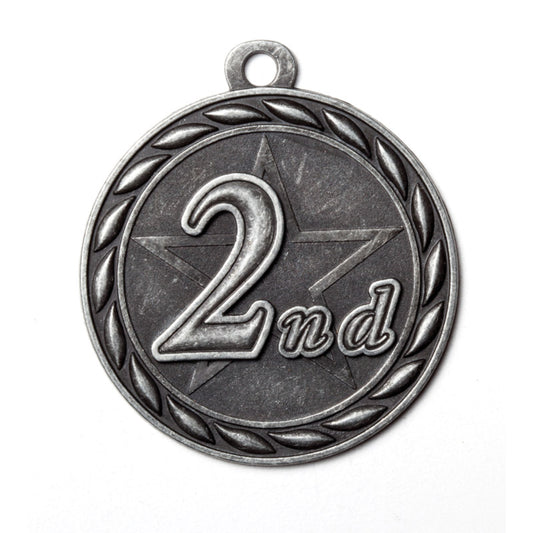 Scholastic 2nd Place Medal 2" / Silver