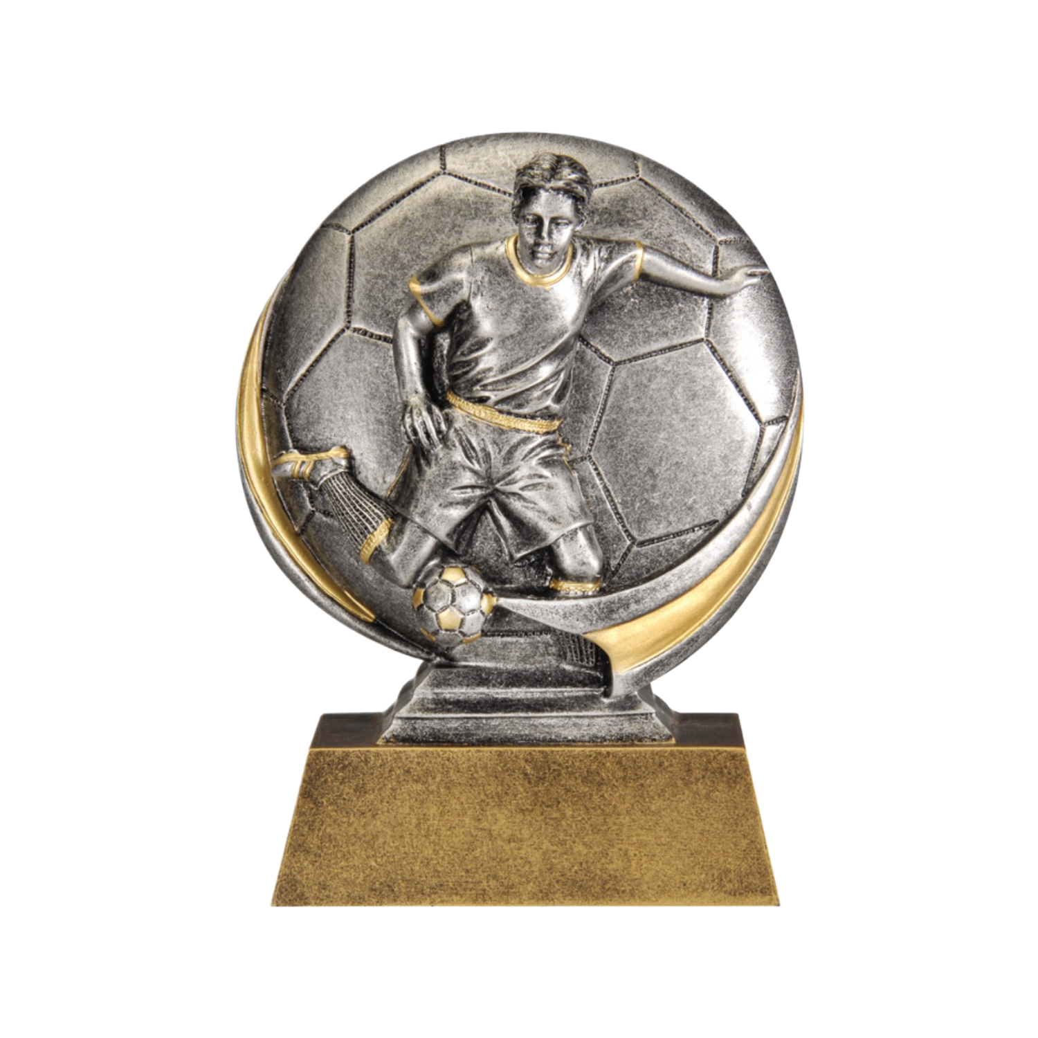 3D Male Soccer  Award 5"