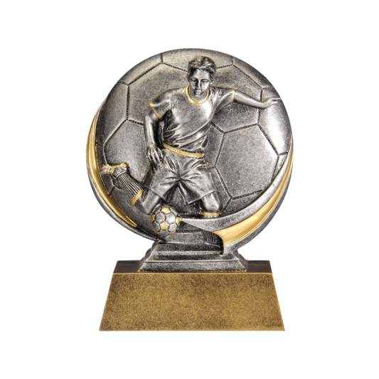 3D Male Soccer  Award 5"
