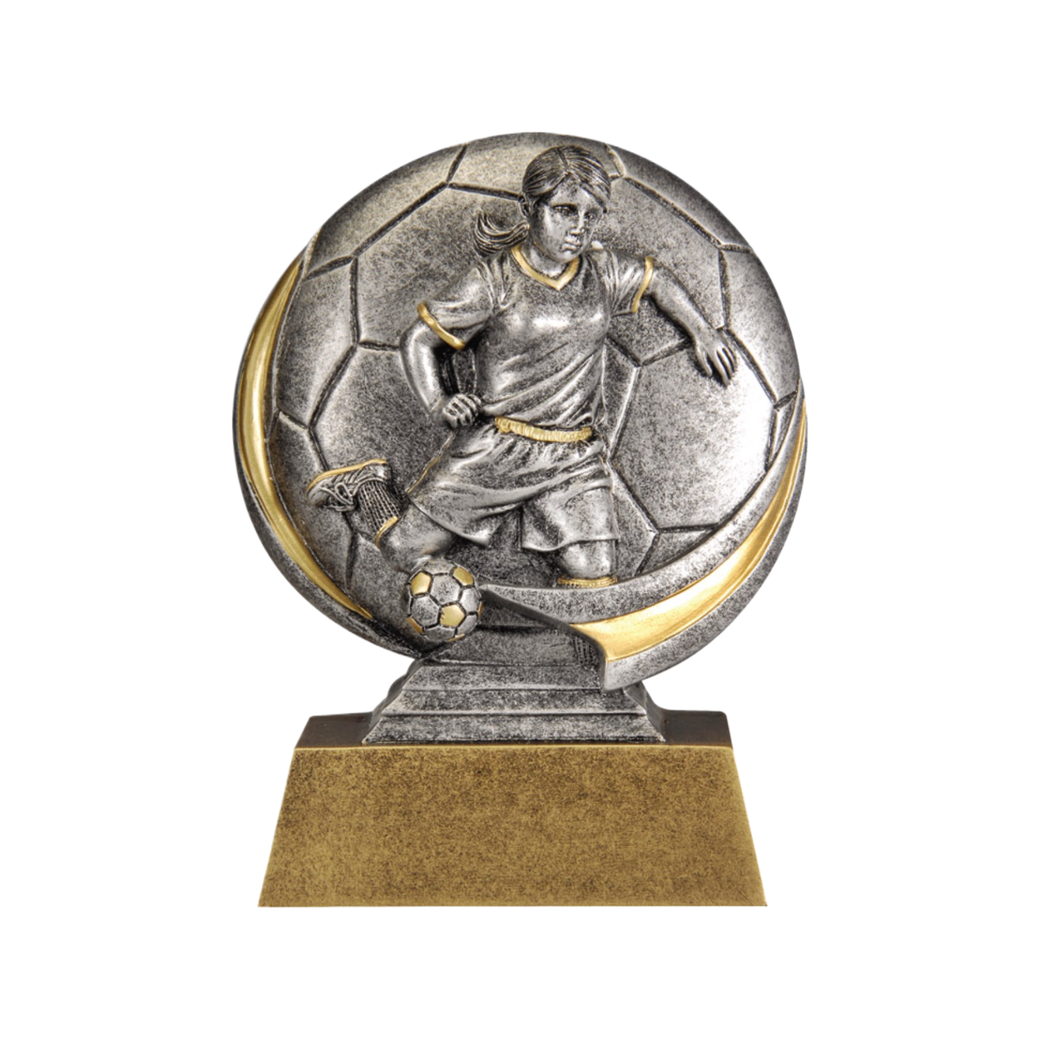 3D Female Soccer Award 5"