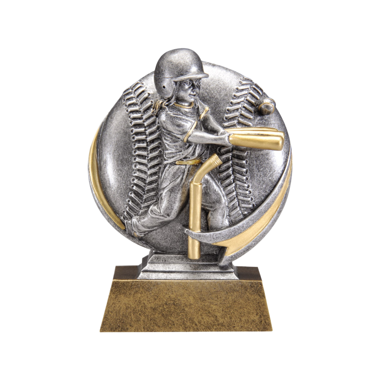 3D Female T-Ball Award 5"