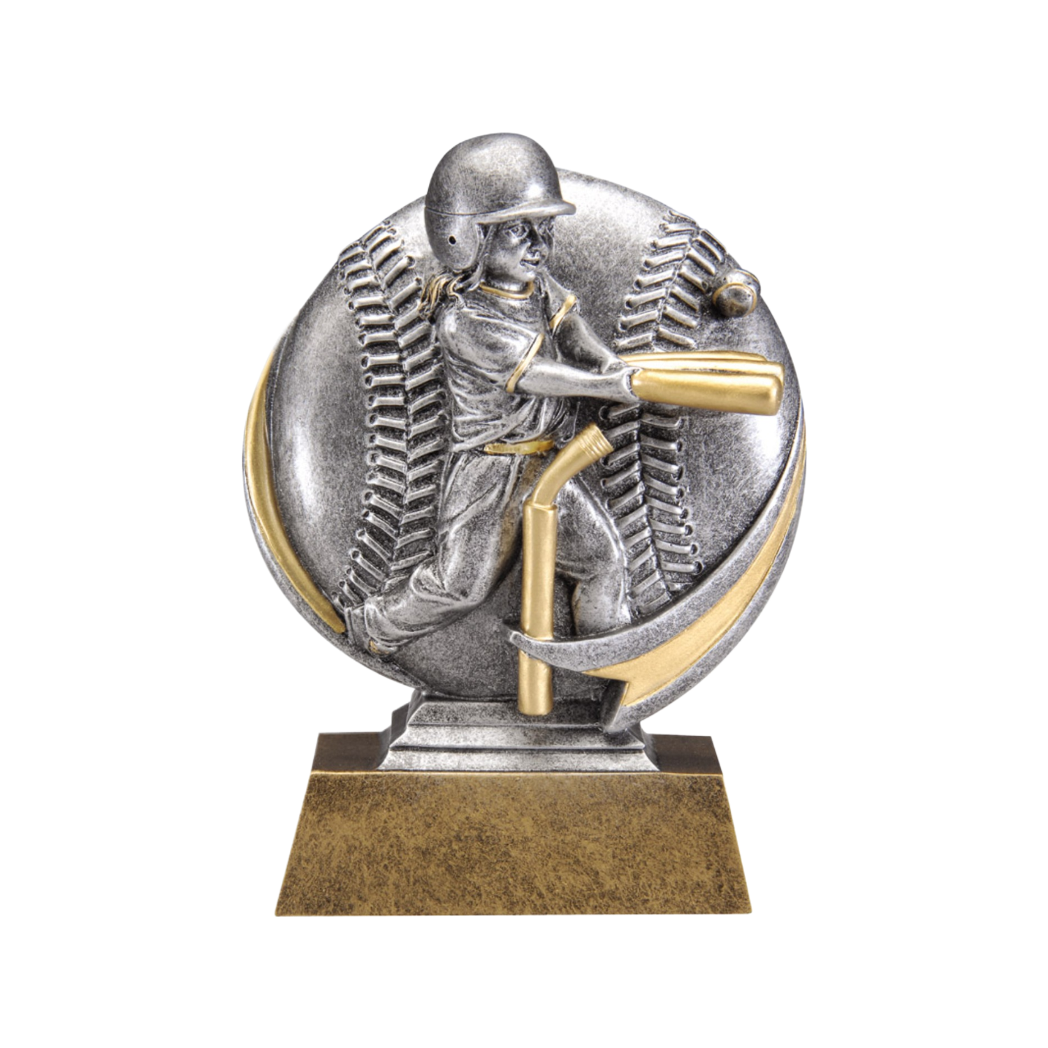 3D Female T-Ball Award 5"