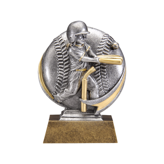 3D Female T-Ball Award 5"
