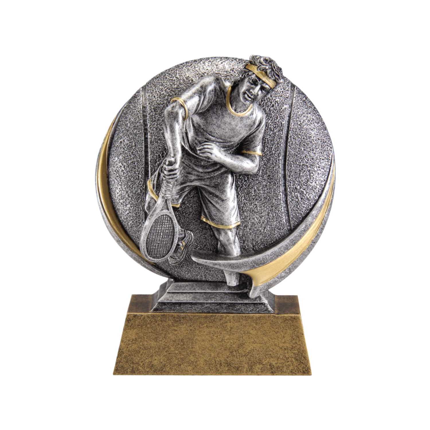 3D Male Tennis  Award 5"