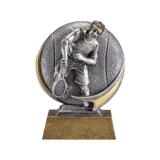 3D Male Tennis  Award 5"