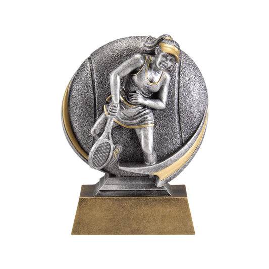 3D Female Tennis Award 5"