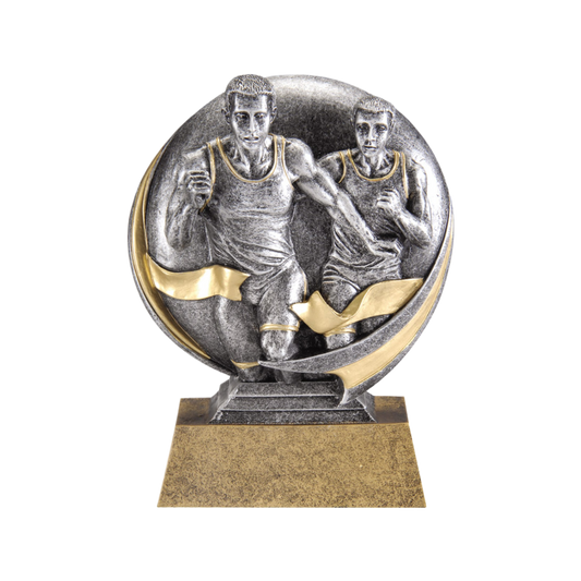 3D Male Track  Award 5"
