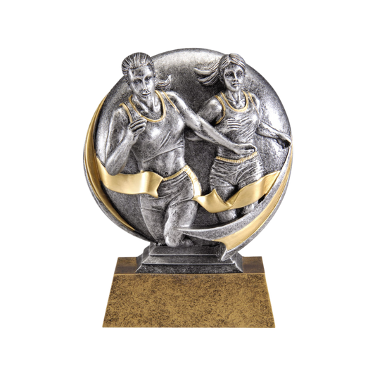 3D Female Track  Award 5"