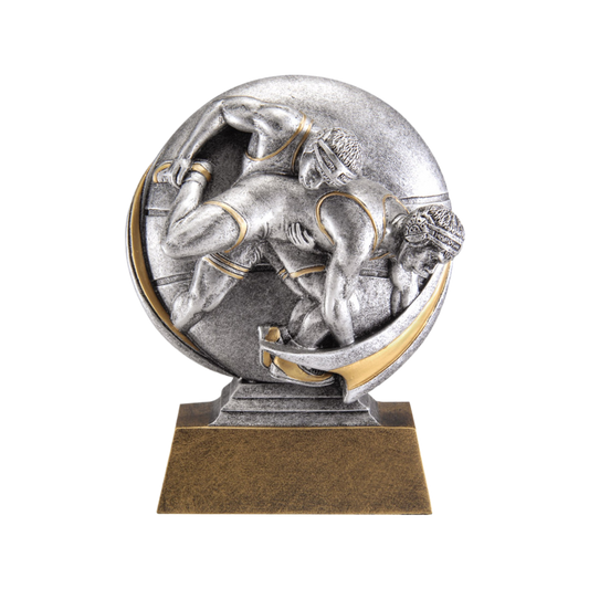 3D Male Wrestling Award 5"