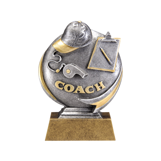 3D Coach  Award 5"