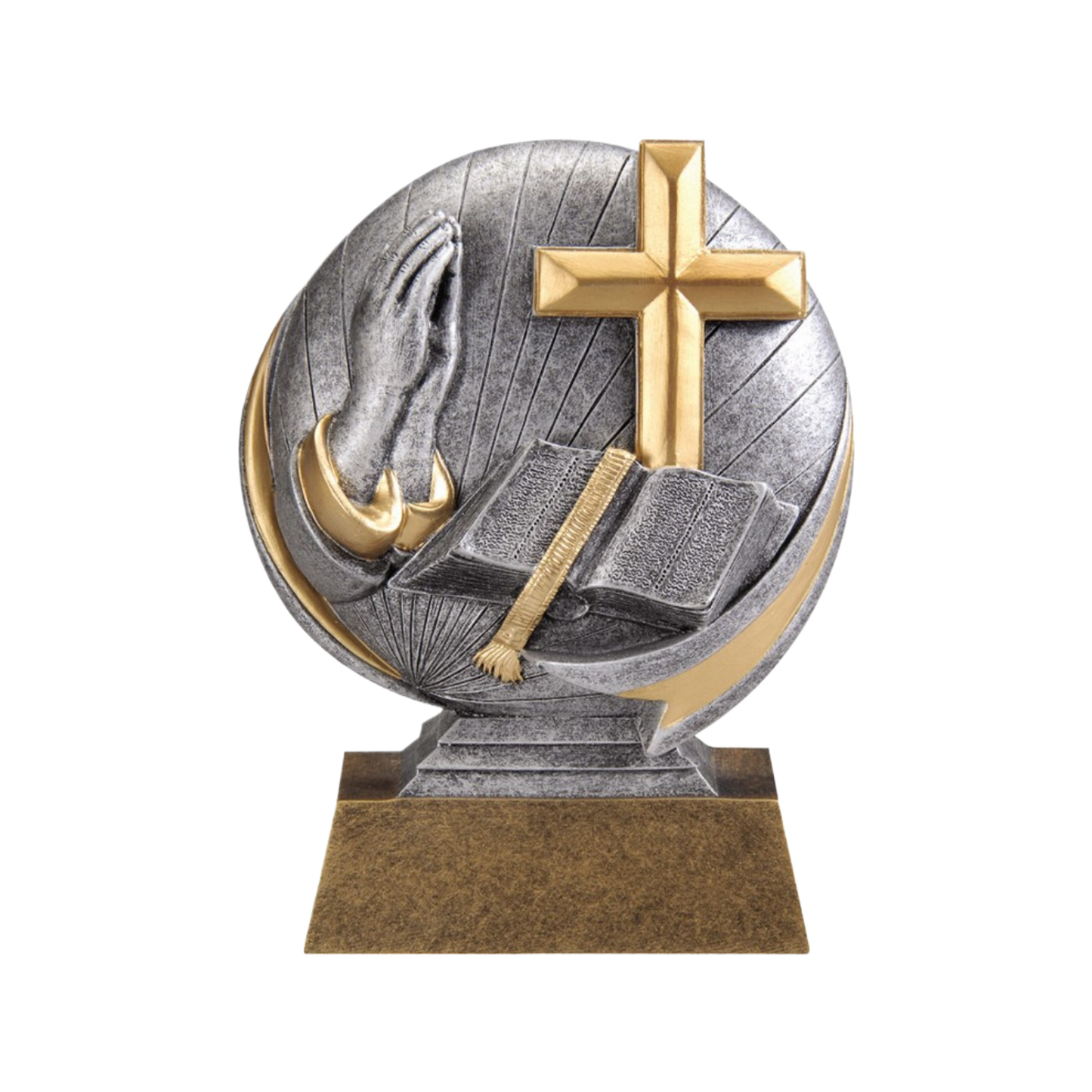 3D Christian Award 5"