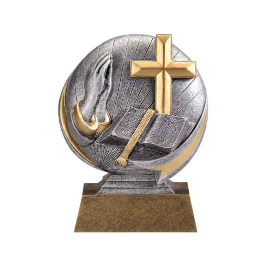3D Christian Award 5"