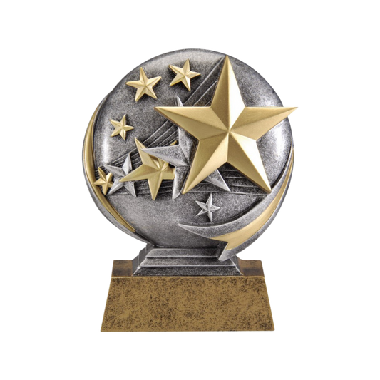 3D Stars  Award 5"