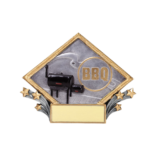 Diamond BBQ Award 6"