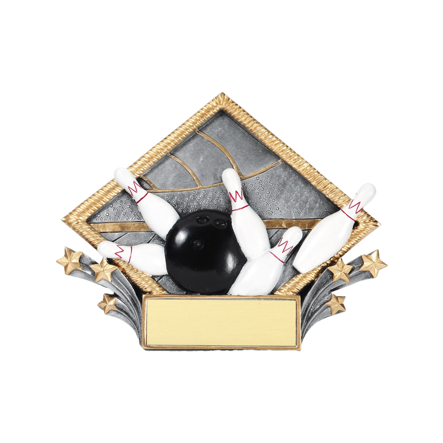 Diamond Bowling Award 6"