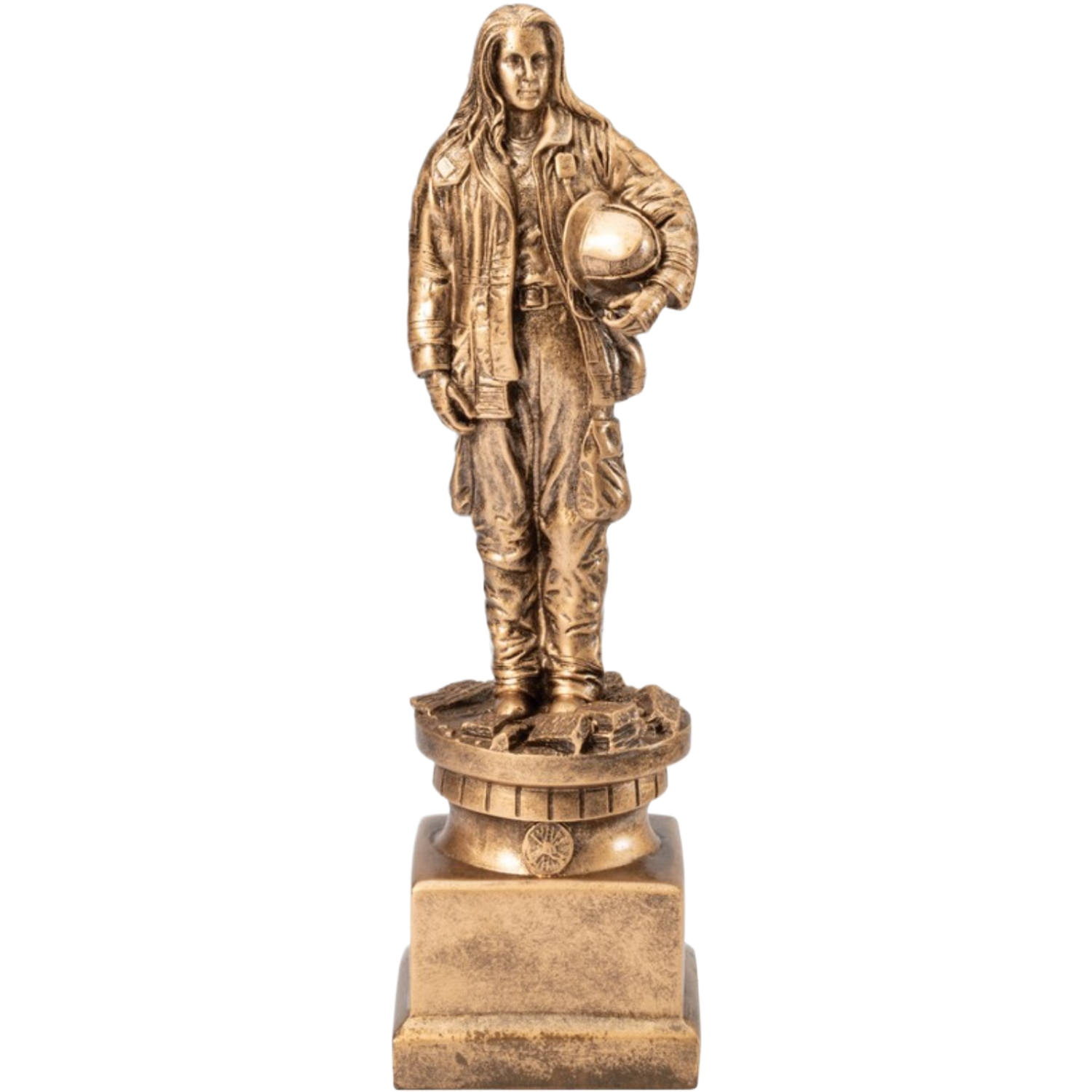 Tribute Female Firefighter Award 13"