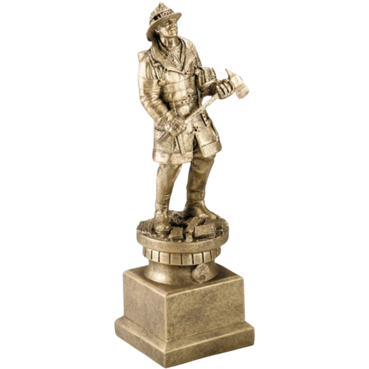 Tribute Male Firefighter Award 13"