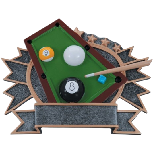 Bursting Billiards Award 6.75"