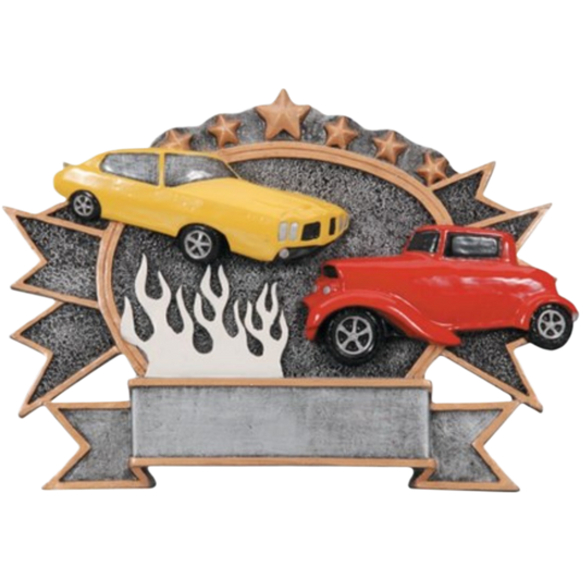 Bursting Car Show Award 6.75"