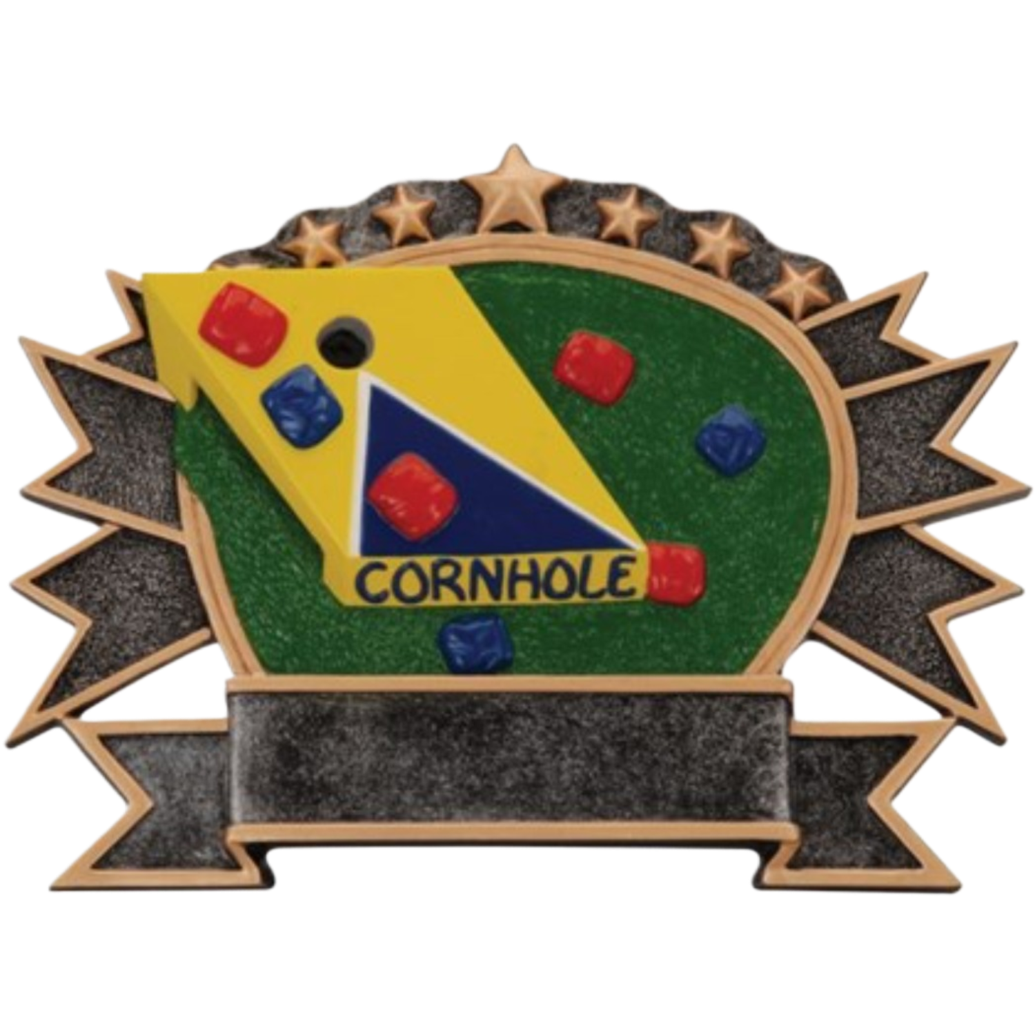 Bursting Cornhole Award 6.75"