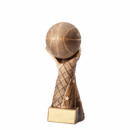 Basketball Net Trophy 9.5"