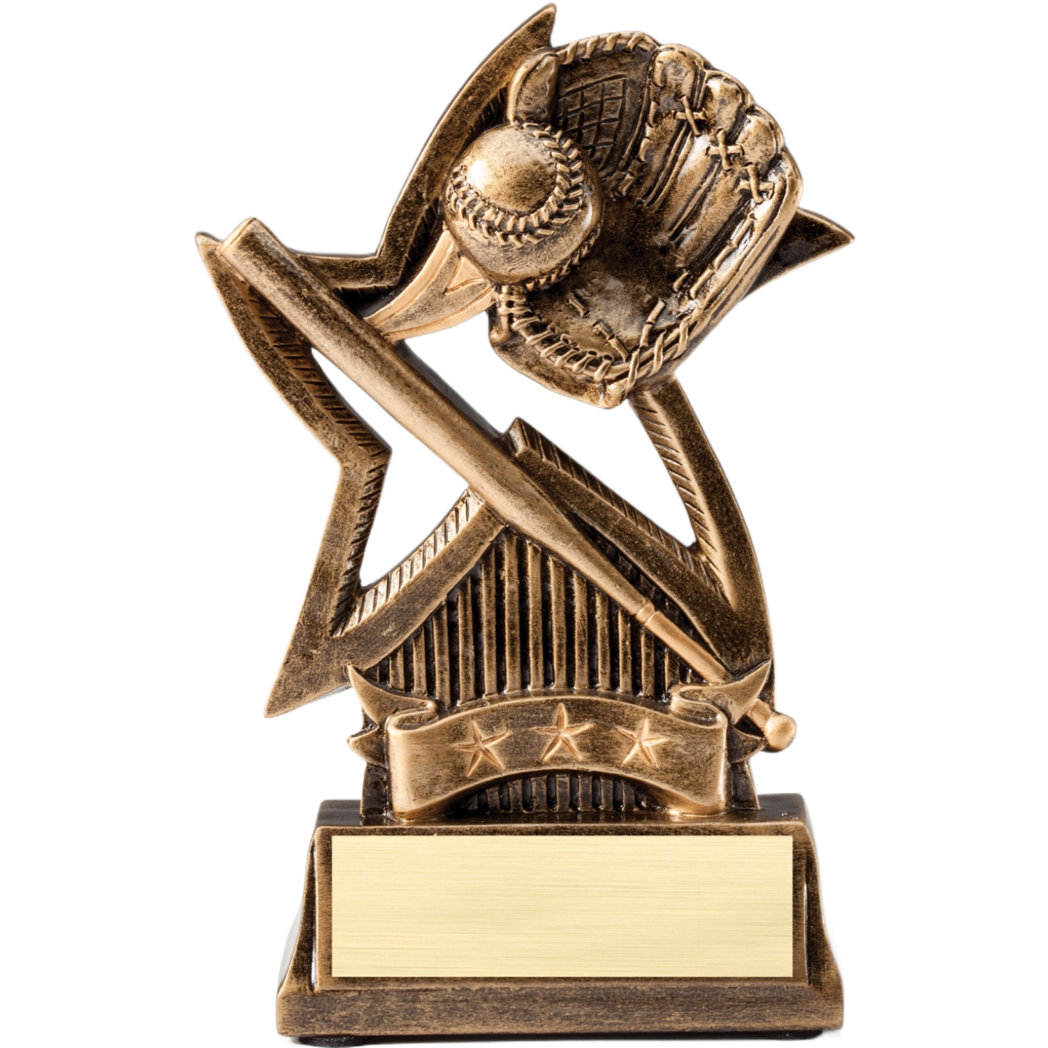 Star Series Baseball Award 6"